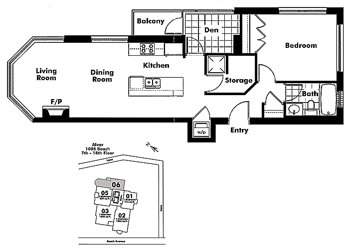 Floor plan 1306