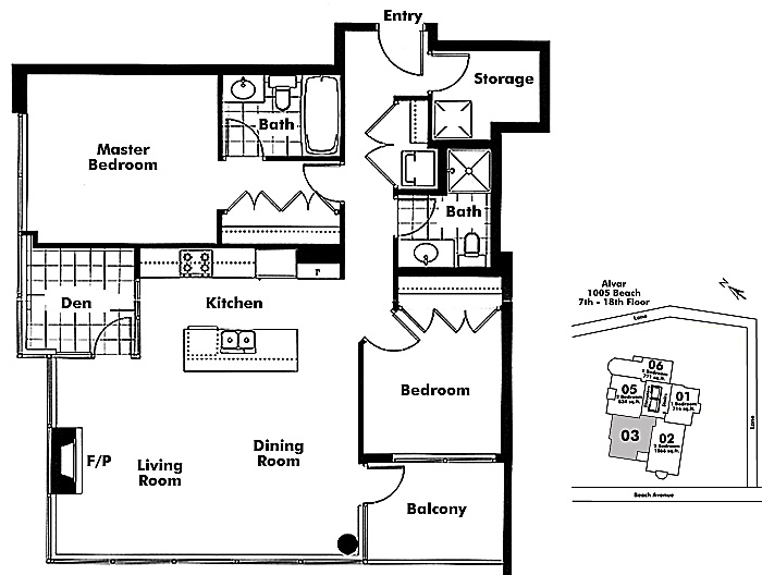 Floor plan 503