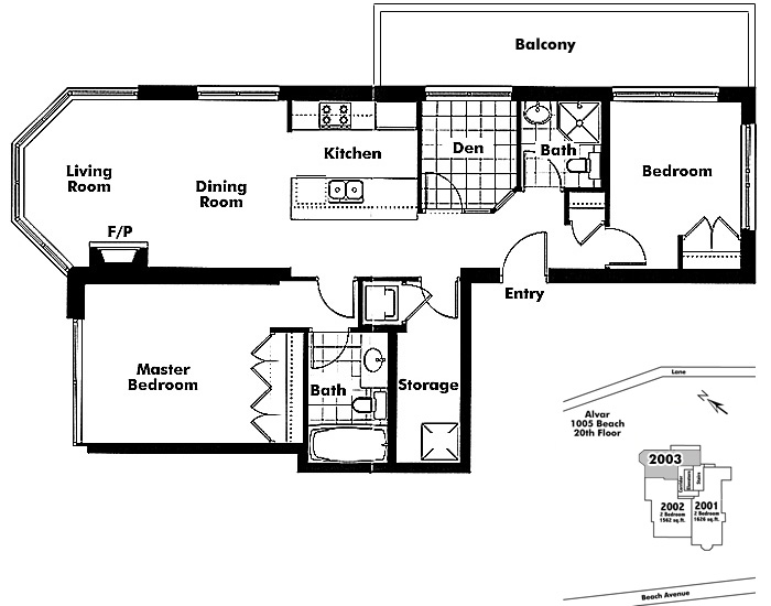 Floor plan 2003