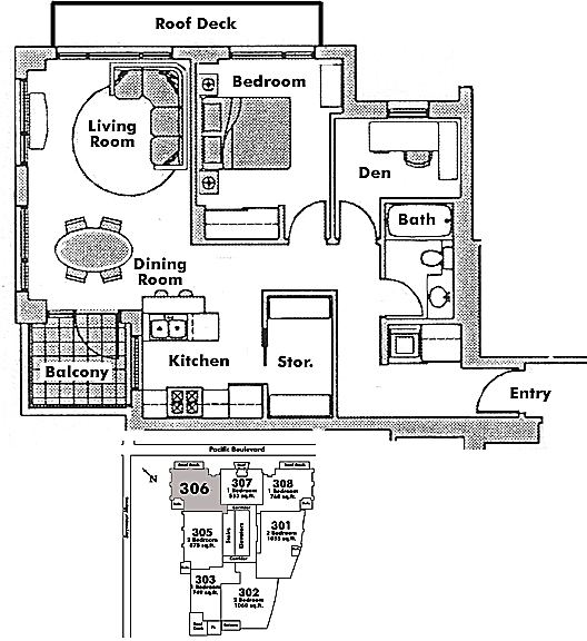 Floor plan 306