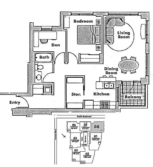 Floor plan 1908
