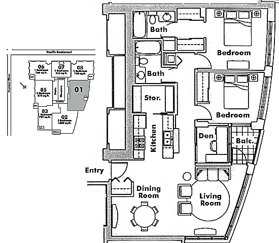 Floor plan 2101