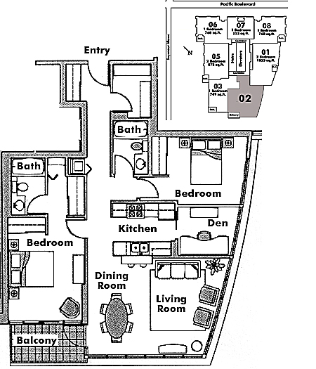Floor plan 2102