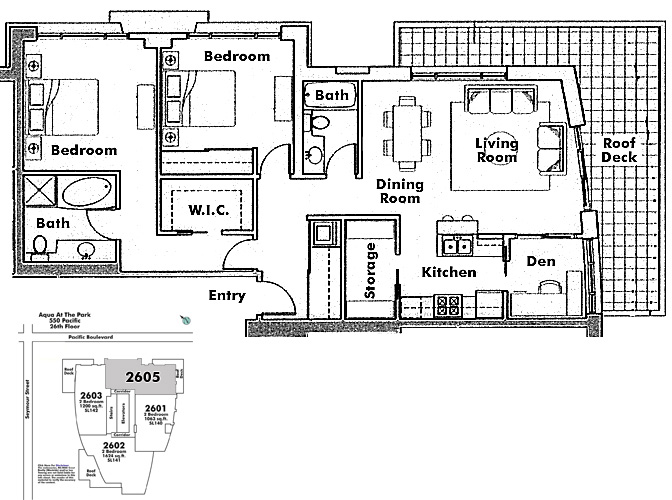 Floor plan 2605