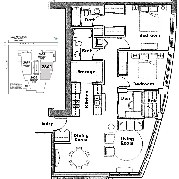 Floor plan 2601