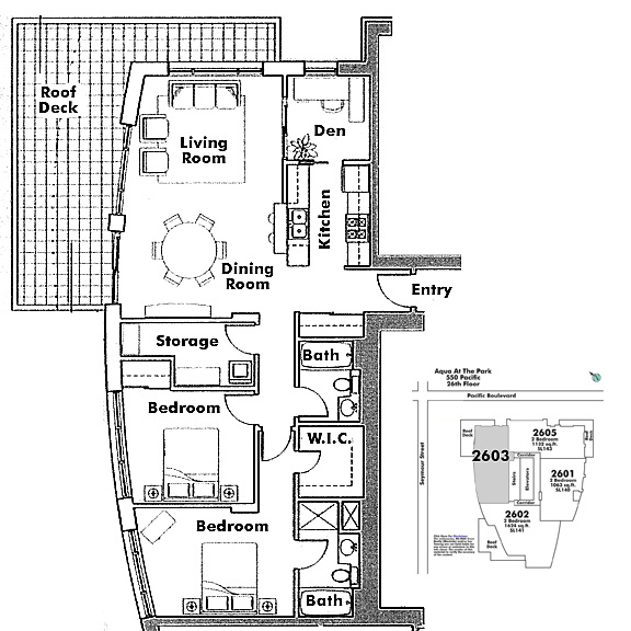 Floor plan 2603