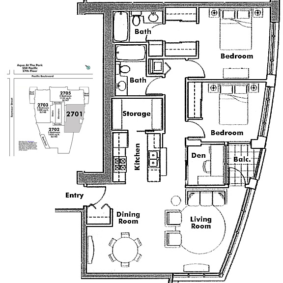 Floor plan 2701