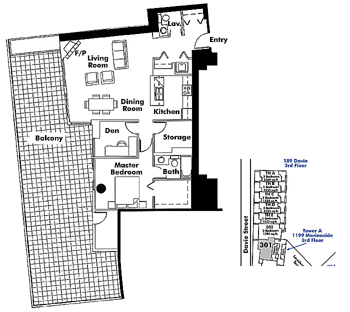 Floor plan 301