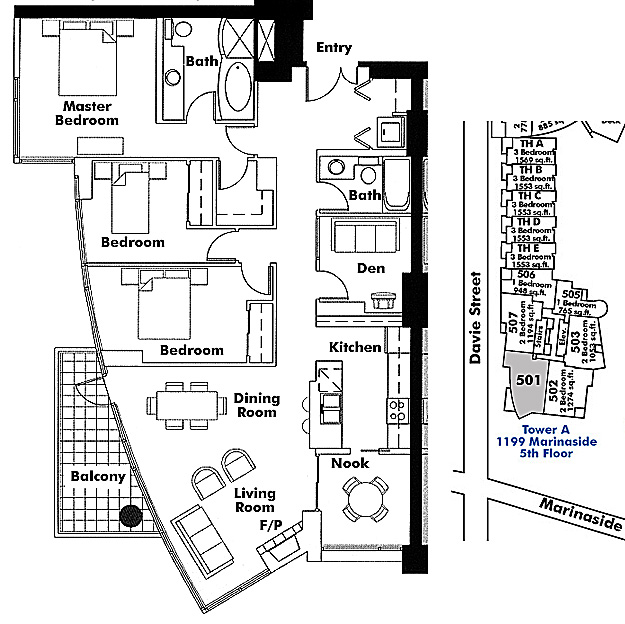 Floor plan 501