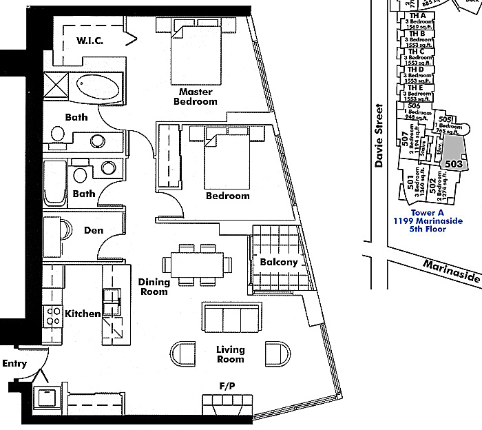 Floor plan 503