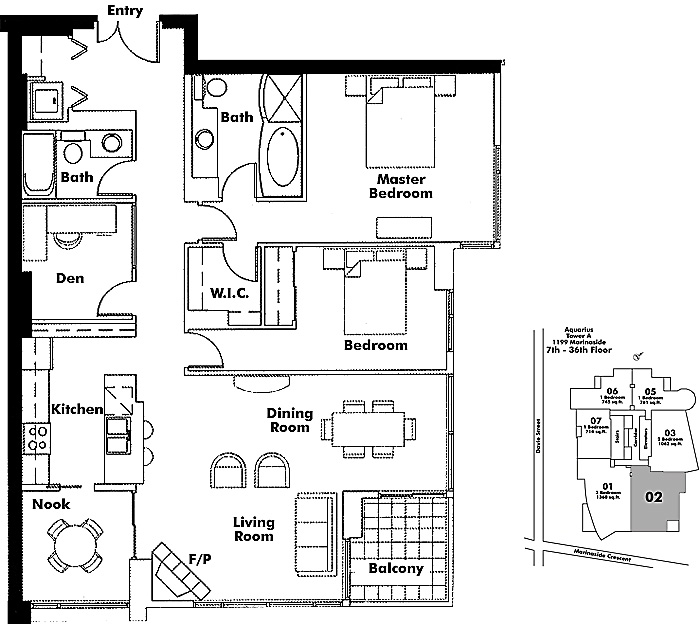 Floor plan 2102