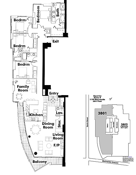 Floor plan 3801