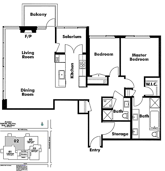 Floor plan 702
