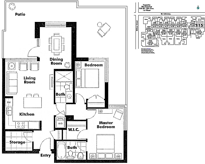 Floor plan 115