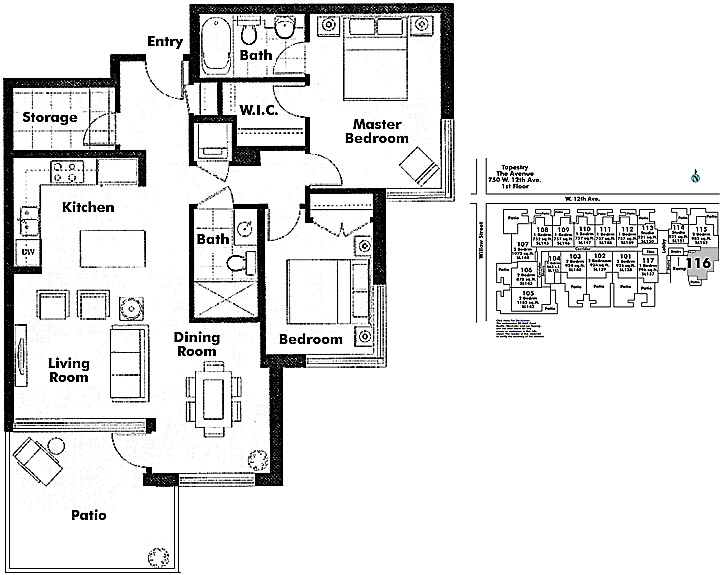 Floor plan 116
