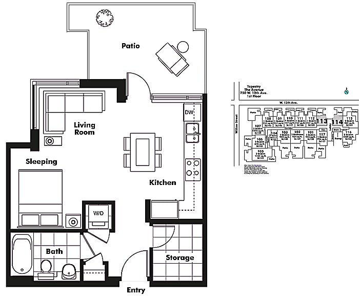 Floor plan 113