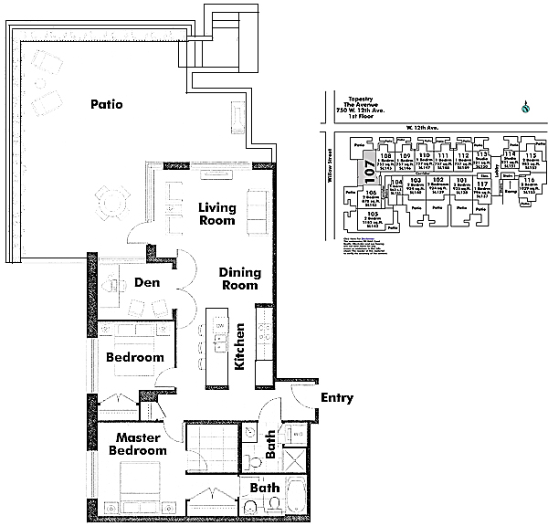 Floor plan 107