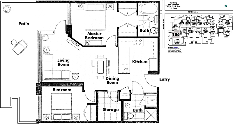Floor plan 106
