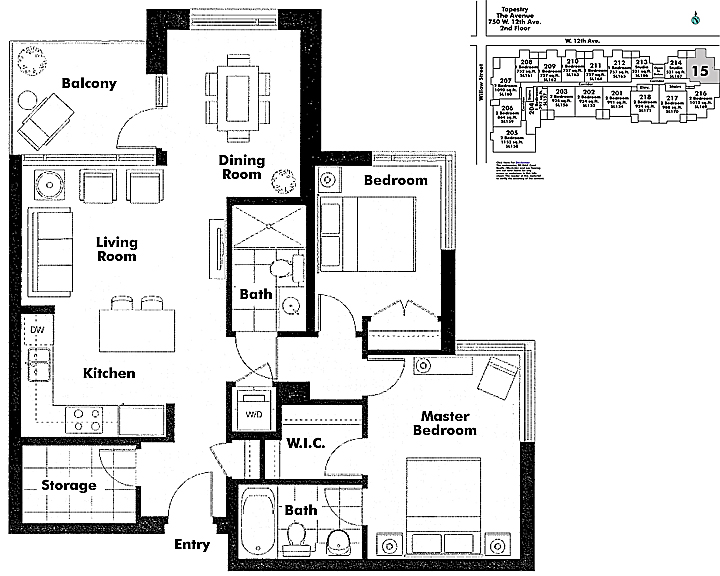Floor plan 215
