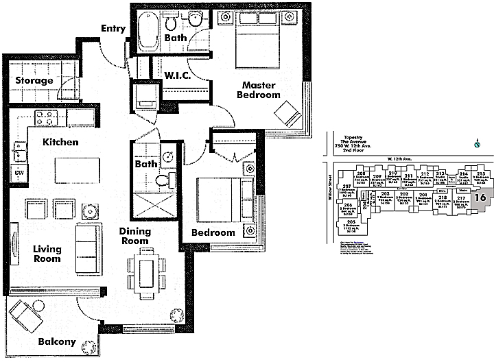Floor plan 216