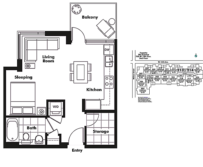 Floor plan 213