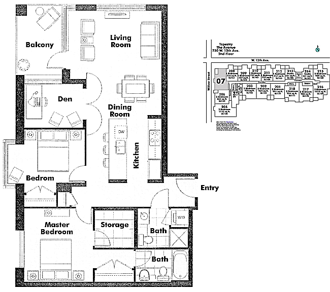 Floor plan 207