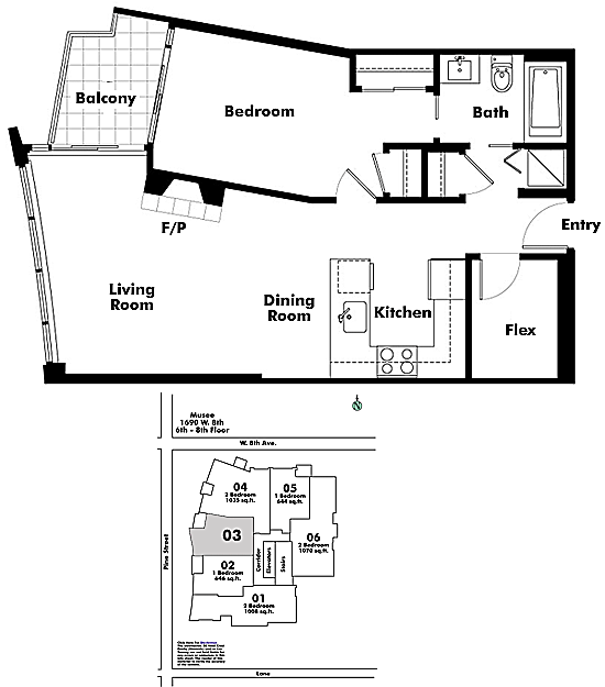 Floor plan 403
