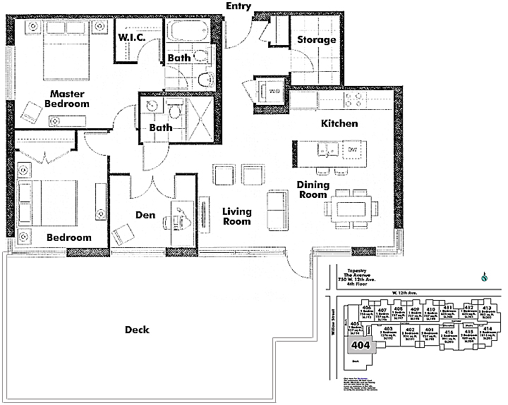 Floor plan 404