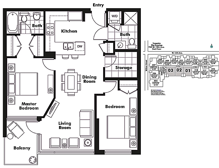 Floor plan 201