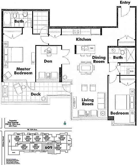 Floor plan 609