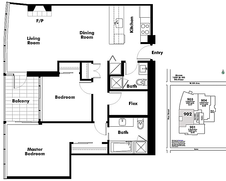 Floor plan 902