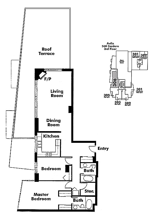Floor plan 306