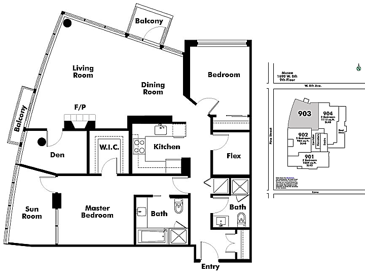 Floor plan 903