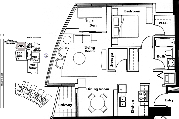 Floor plan 205