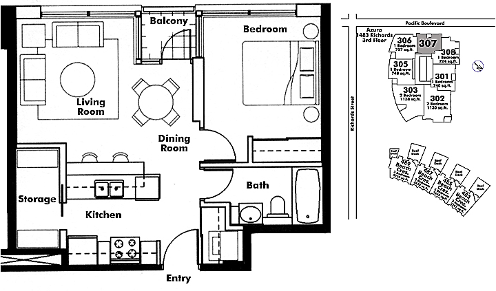 Floor plan 307