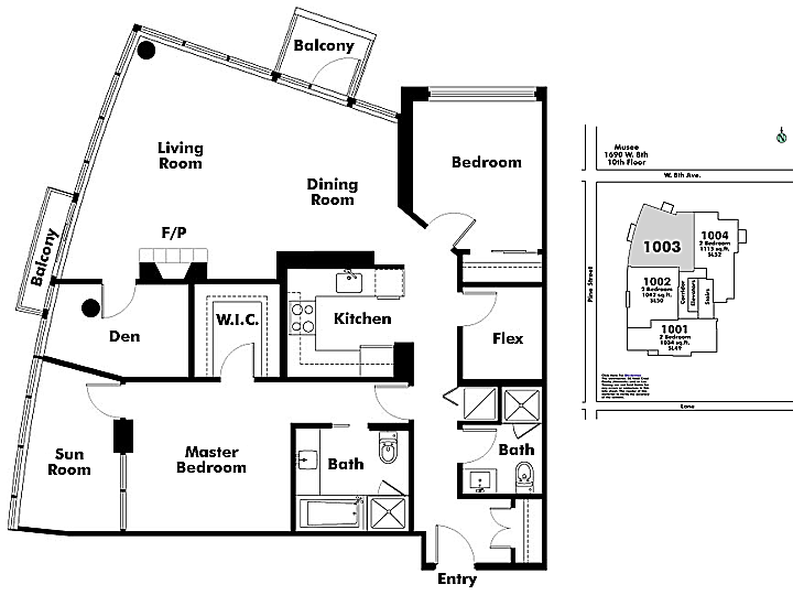 Floor plan 1003