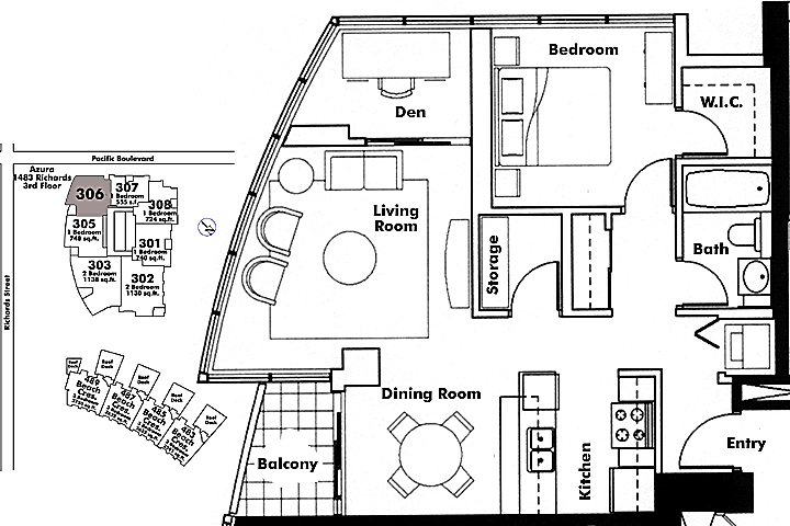 Floor plan 306