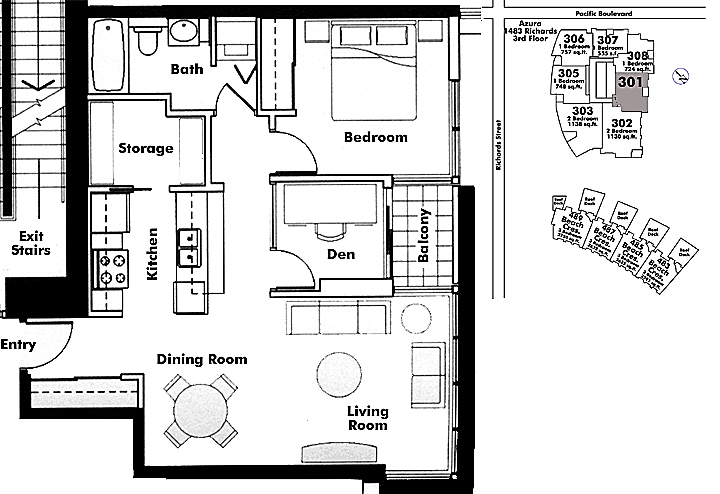 Floor plan 301