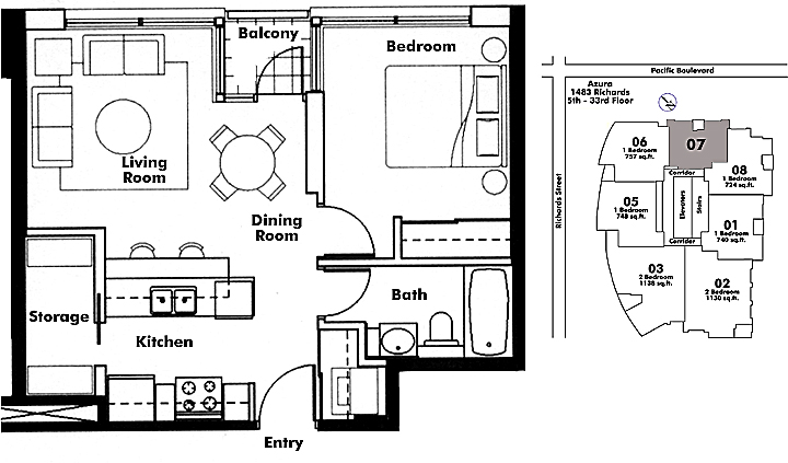 Floor plan 1007