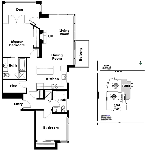 Floor plan 1004