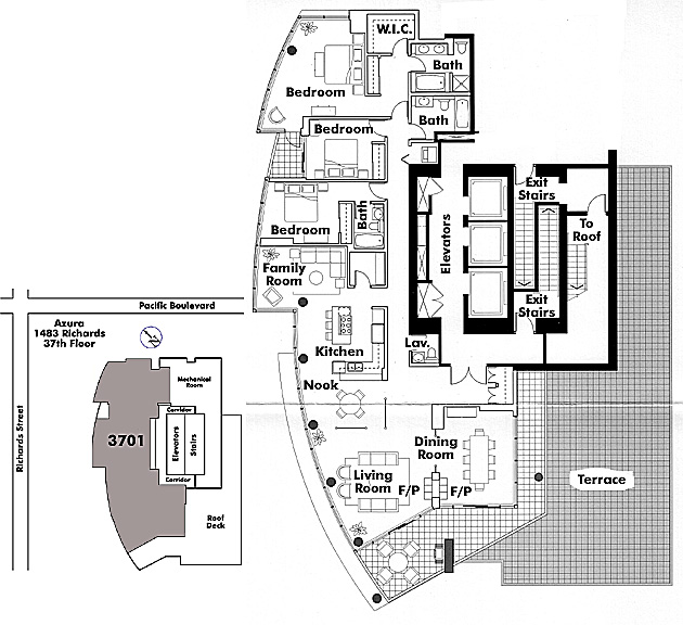 Floor plan 3701