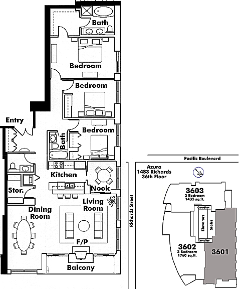 Floor plan 3601