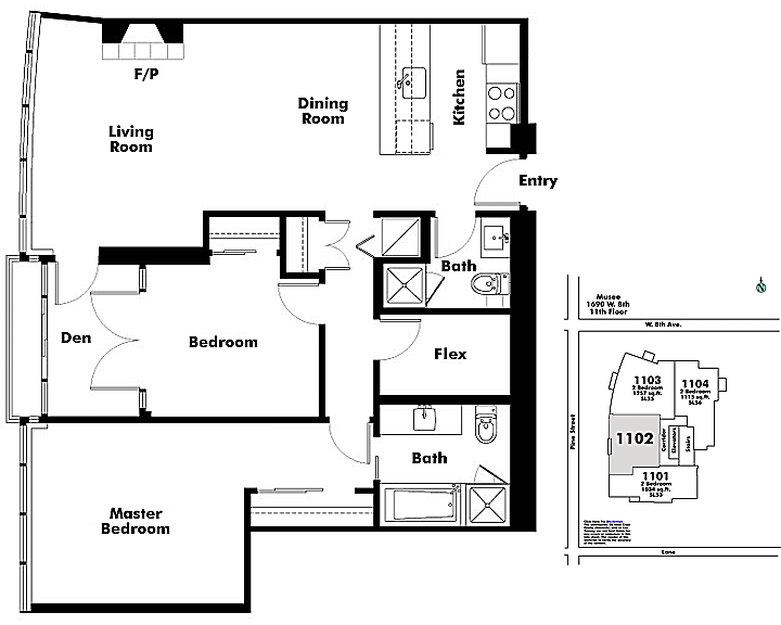 Floor plan 1102