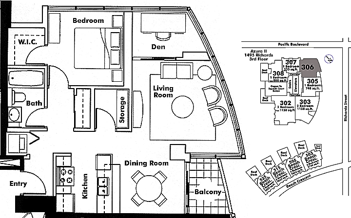 Floor plan 306