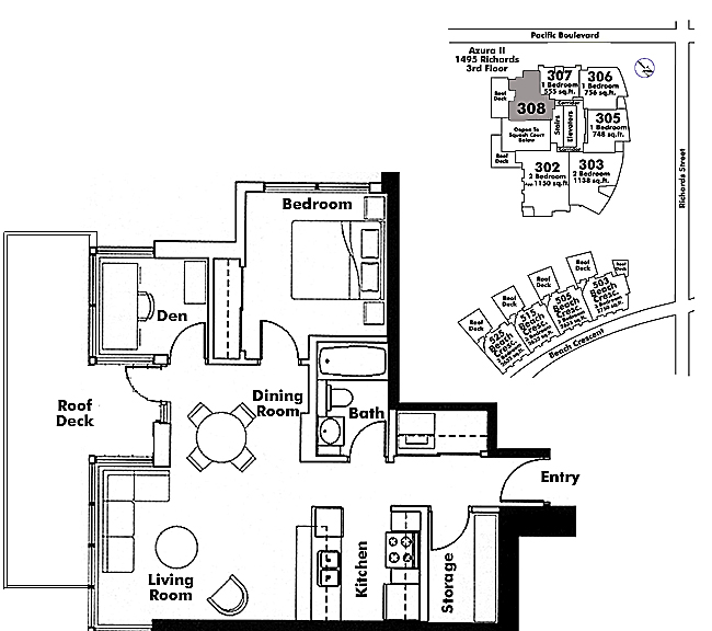 Floor plan 308