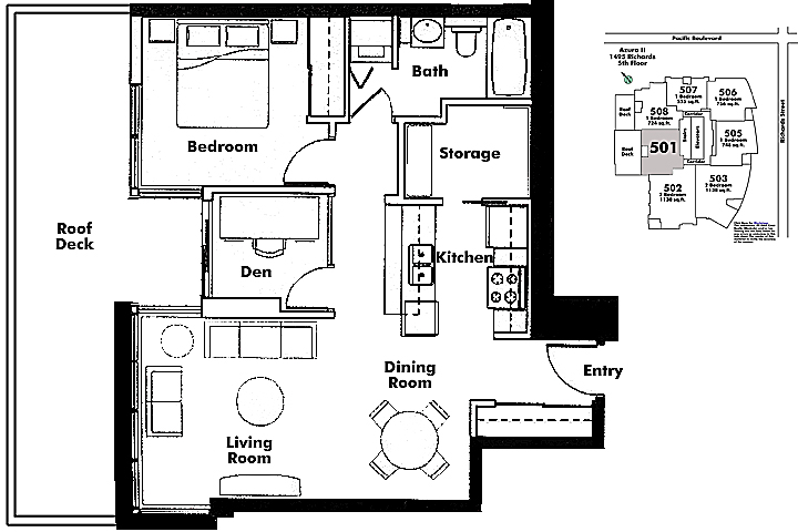 Floor plan 501