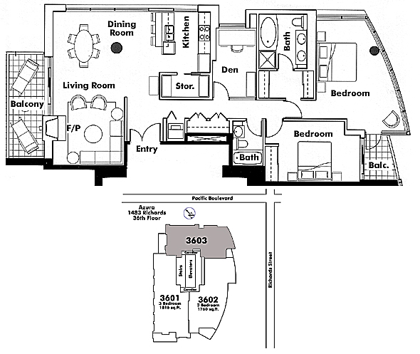 Floor plan 3603
