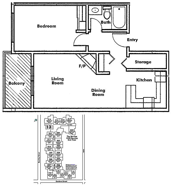 Floor plan 313