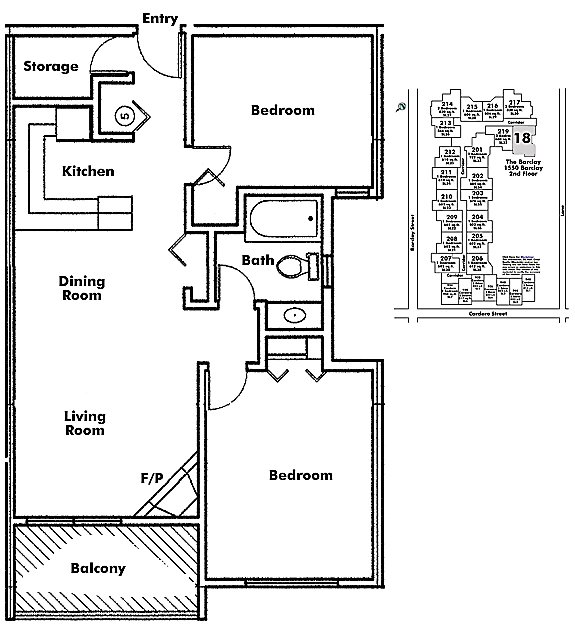 Floor plan 318
