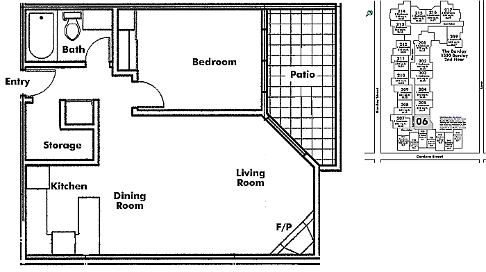 Floor plan 206